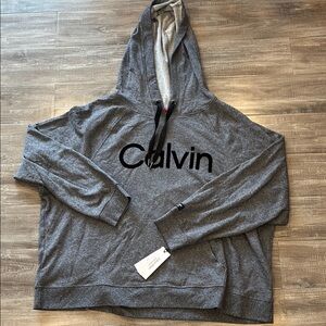 NWT Calvin Klein Gray Sweatshirt